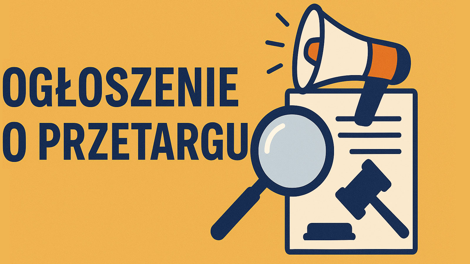 OGŁOSZENIE O PRZETARGU